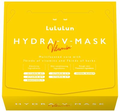 LuLuLun Hydra V 28 Face Pore Large Capacity Mask, Sheets, Pack, Moisturizing, Cleansing,