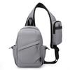 Men's Oxford Cloth Crossbody Chest Bag