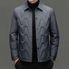 Modische Schlanke Leichte Daunenjacke mit Revers für den Winter