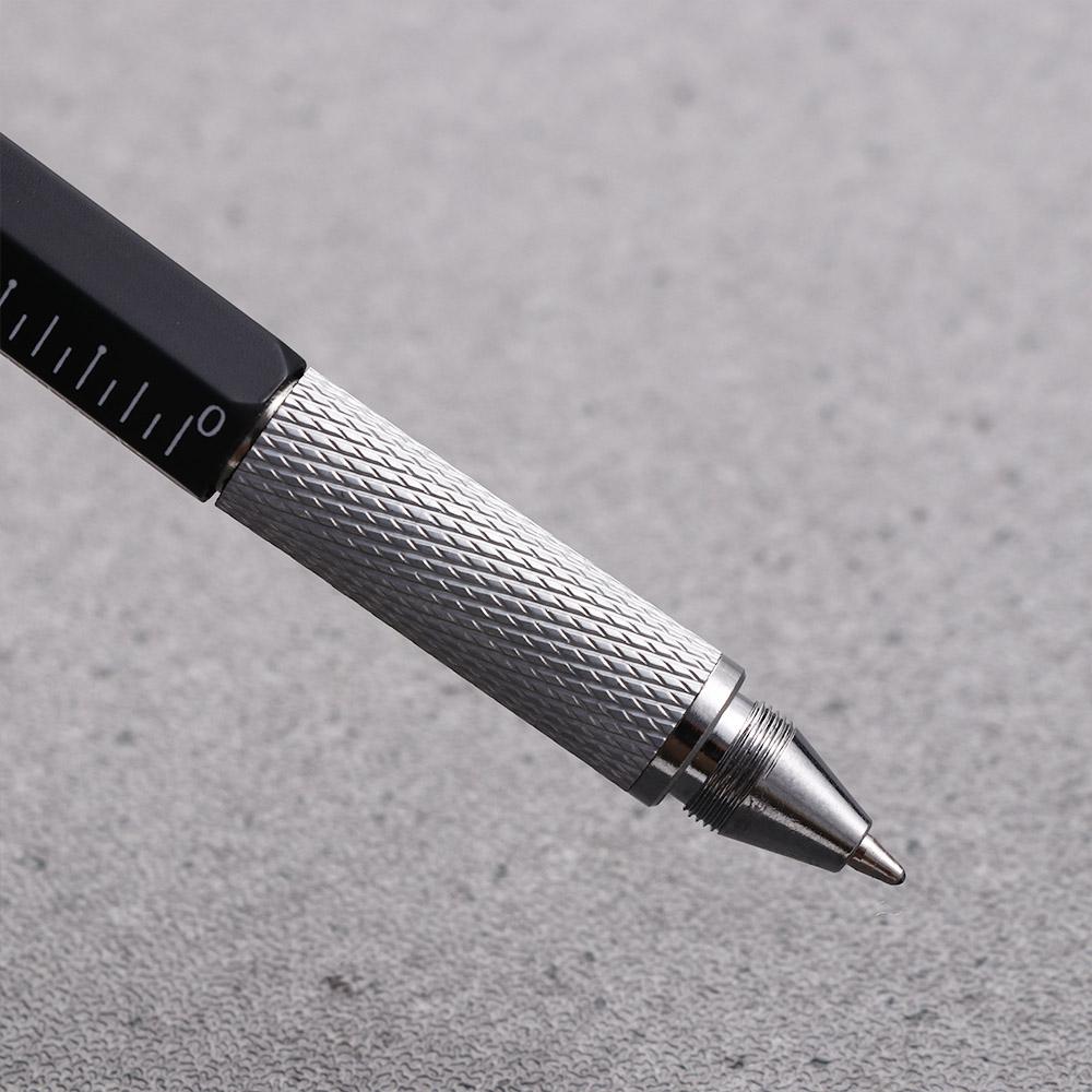 Pen Tool Level Meter Flat-blade Screwdriver Cross Screwdriver Ballpoint Pen Replacement Refill