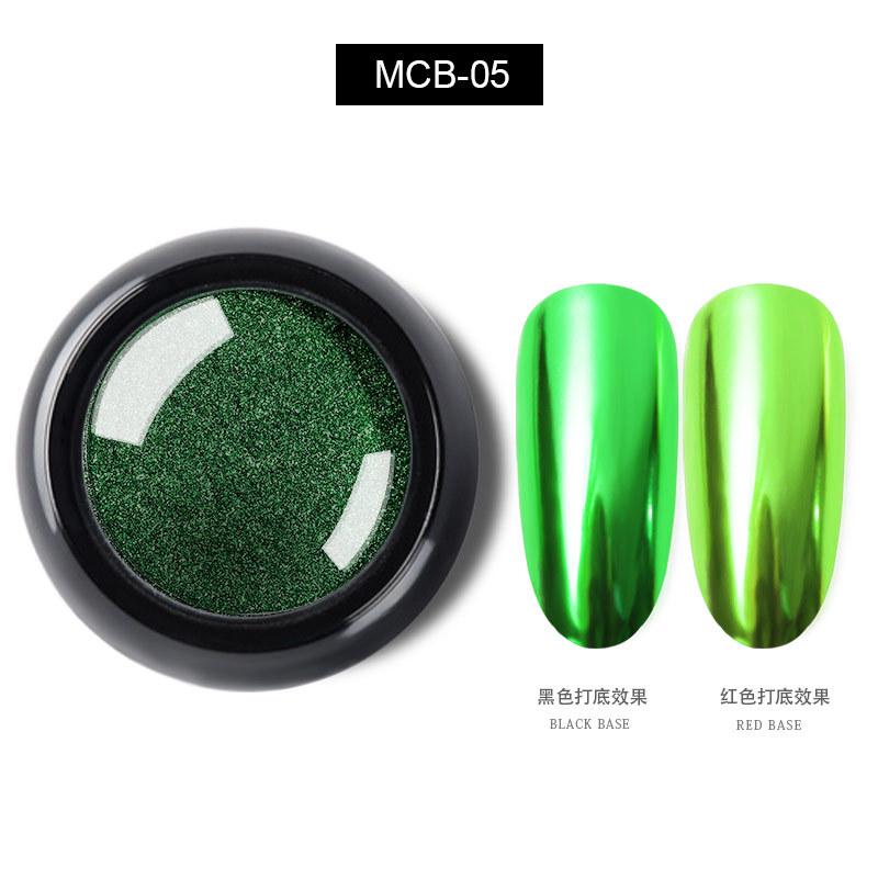 Nail Titanium Powder Mirror Flour Solid Color Electroplated Magic Mirror Powder Nail Sparkling Powder
