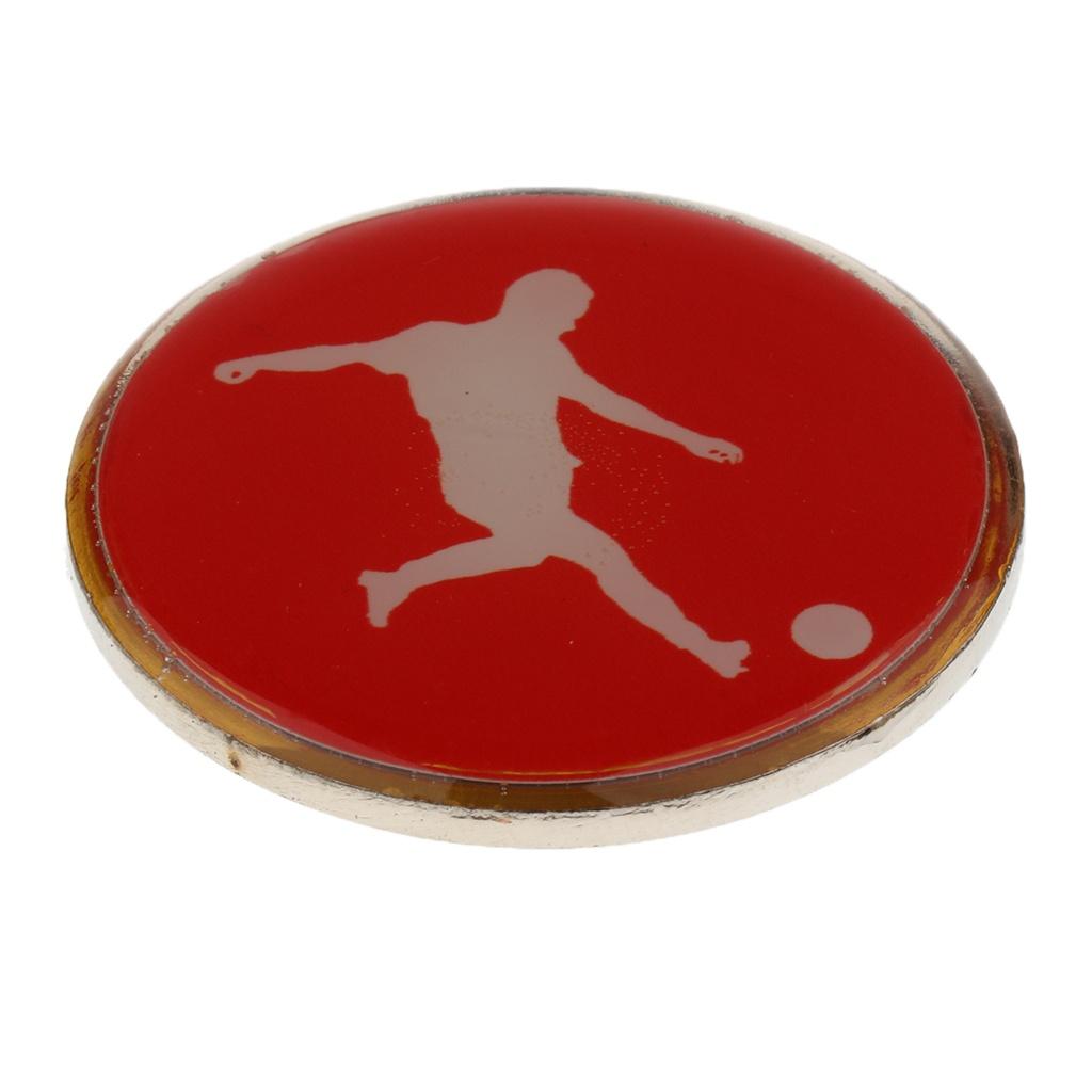 Football Soccer Badminton Table Tennis Referee Flip Toss Coin Disc 3.5cm