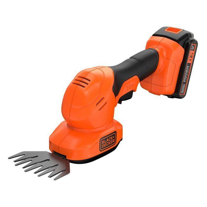 Sculpte-haies et cisaille à gazon sans fil - BLACK&DECKER - BCSS18B-XJ - 18V - Sans batterie