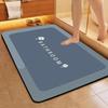 Temu Diatom Mud Absorbent, Anti-Slip Bathroom Floor Mat - Dirt-Resistant Entry Mat