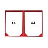 A4 Velvet Document Folder