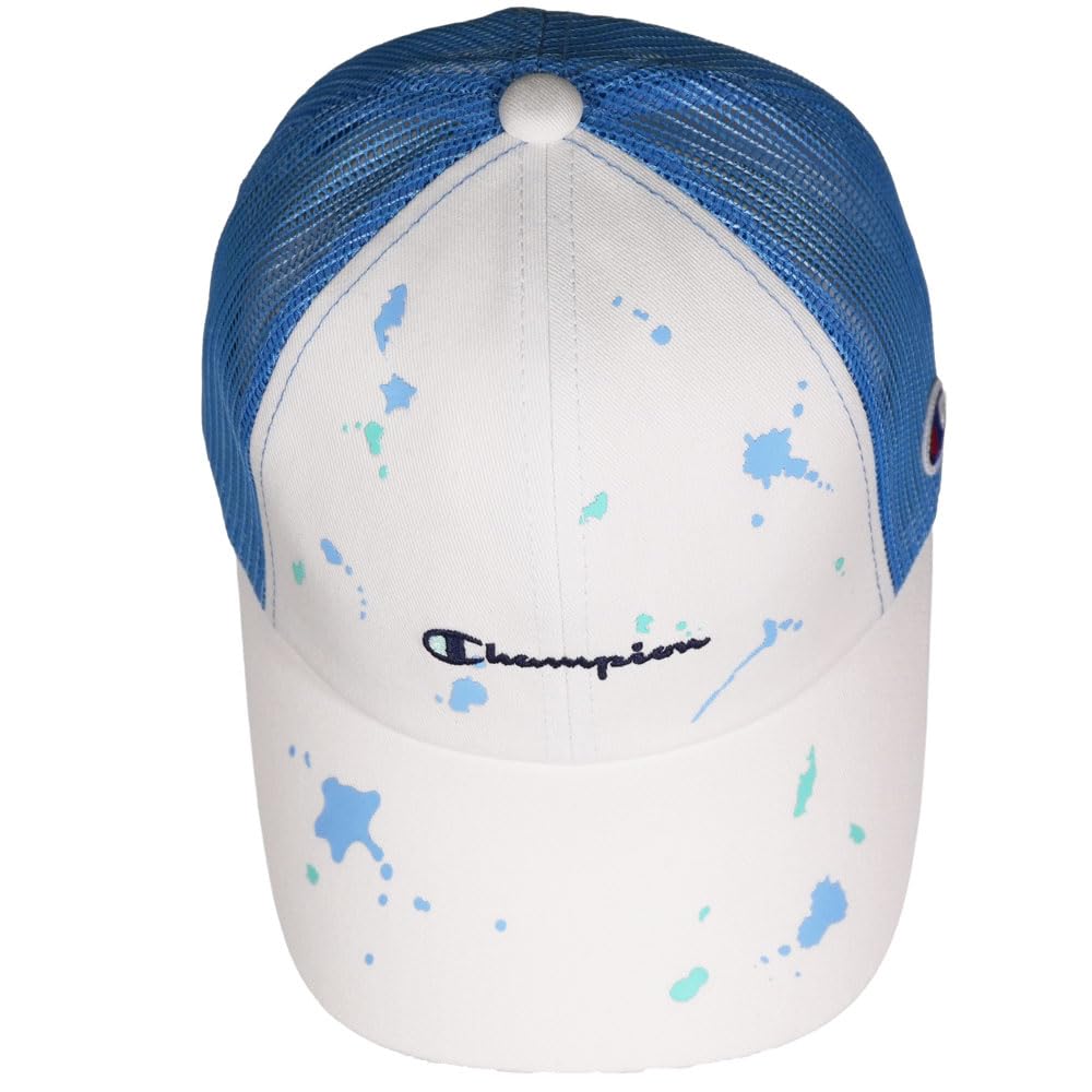 Champion Painted Mesh Painted UV Sun Number Kids' Cap, Hat, Outdoor, Town, Casual, Protection, Protection, Kid's, 141-0064 (JP, Size, 53.0 Cm, 55.0