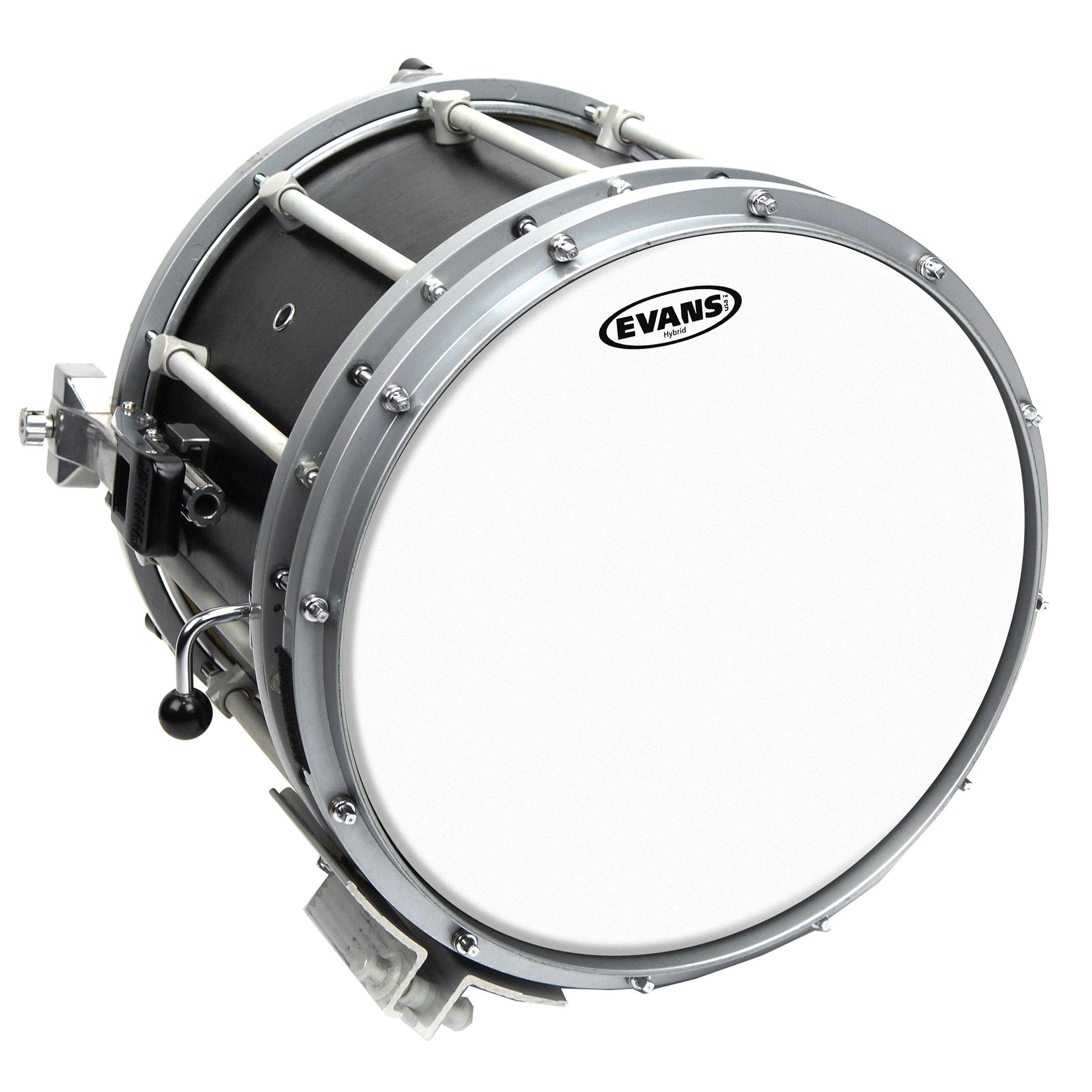 

Гибридный маршевый малый барабан EVANS Marching Snare Head SB13MHW Белый 13 []