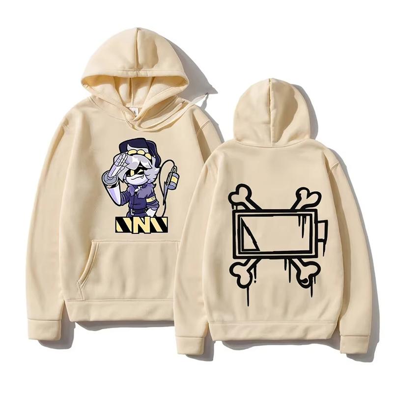 Hoodie Serial Designation N Sweatshirt Fashion Clothes