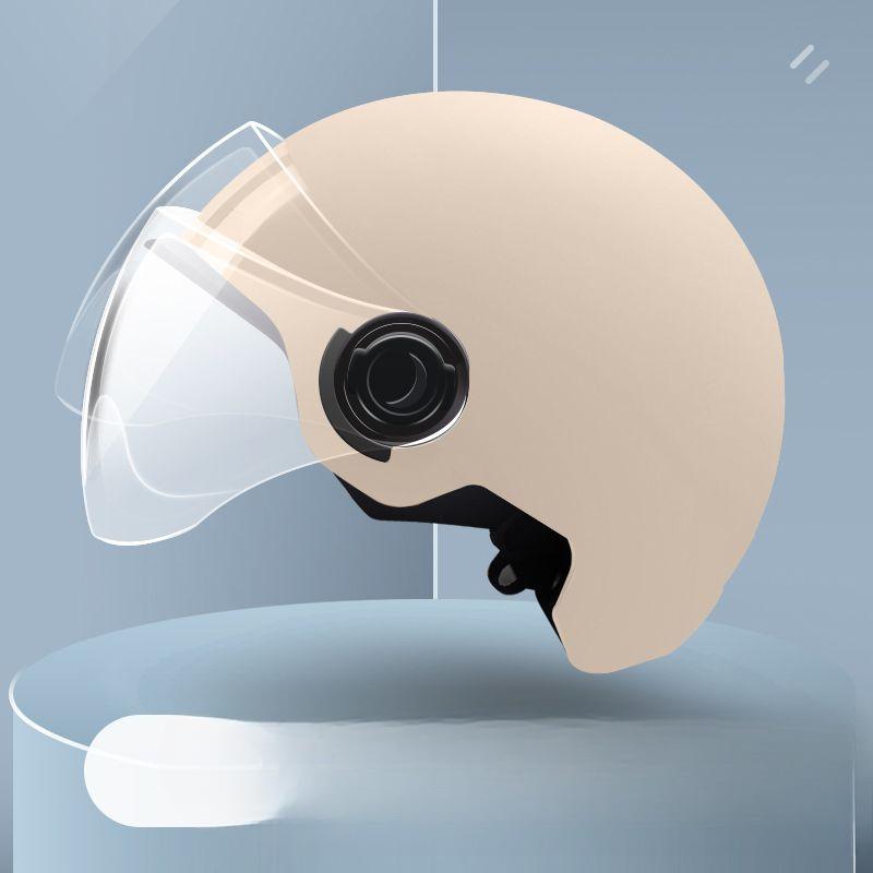 Electric Car Summer Helmet Motorcycle Men and Women Riding Againste Four Seasons Universal Half Helmet Battery Car