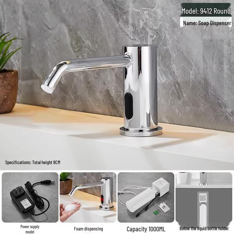TaiJuFu F9412 Automatic Sensor Soap Dispenser Faucet