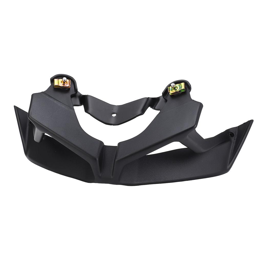 Motorcycle Front Spoiler Black Increase Stability Aerodynamic Wing Kit for MT‑09 SP 2017 to 2020