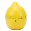 Mechanical Kitchen Timer Cute 60 Minutes Manual Countdown Timer with Alarm for Home Study Cooking Yellow Lemon