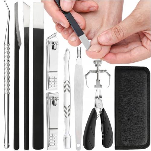Nail Clippers Tools Manicure Set 11 Pieces Nippers Scissors