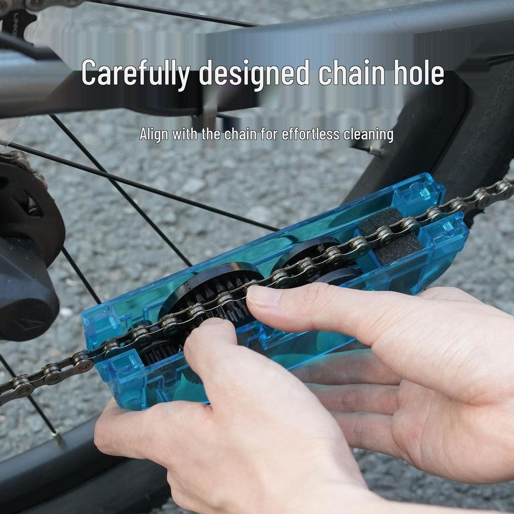 SUOKOU Portable Bike Chain Cleaner Kit