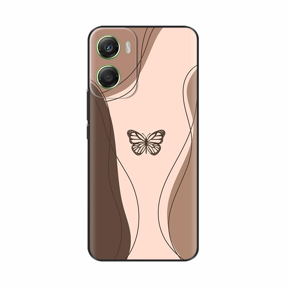 Per Motorola Moto G06 Custodia Carina Dinosauro Cartone Animato Copertura Morbido Silicone Custodie per Telefono per Moto G06 Custodia Power Antiurto TPU Coque