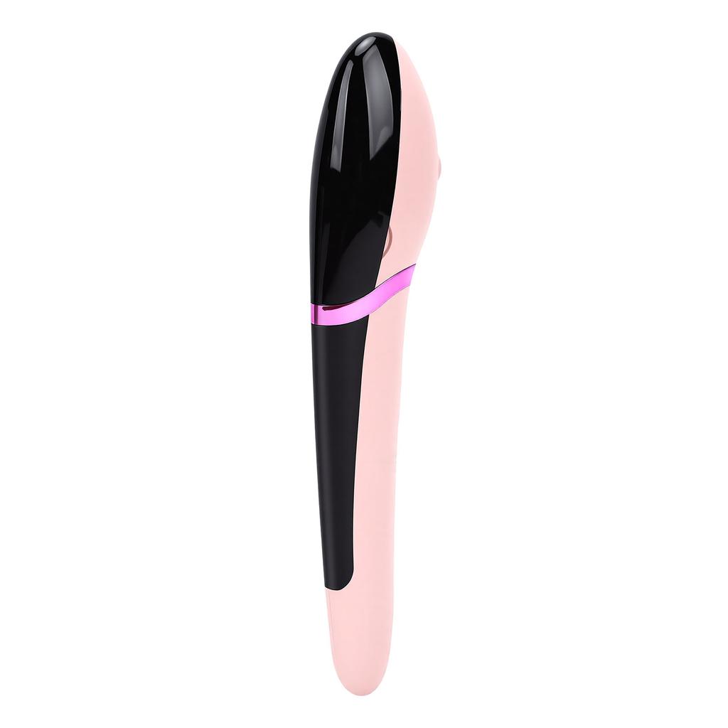 Facial Exfoliation Hair Removing Tool Rechargeable Face Exfoliating Hair Removal Tool with LED Light Pink