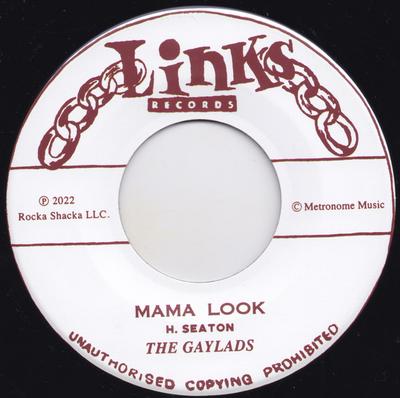 7inch Record GAYLADS / DELROY WILSON - Mama Look / Soul Resolution NONE Links Records 2022 Japan Reggae, Ska & Dub Used