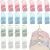 10/20/30pcs- Wardrobe Hanger Hooks Multifunction Cascading Plastic Bedroom Wardrobe Storage Space Saving Coat Hook
