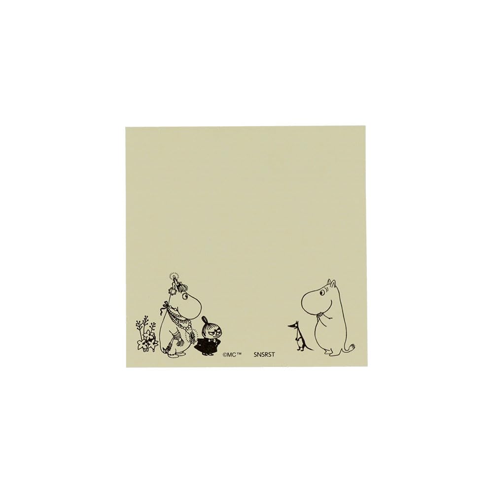 Stationery Moomin Sticky Choose Your Favorite 5 S2848880 Sun-Star Notes, Pattern, Colors, Moomin,