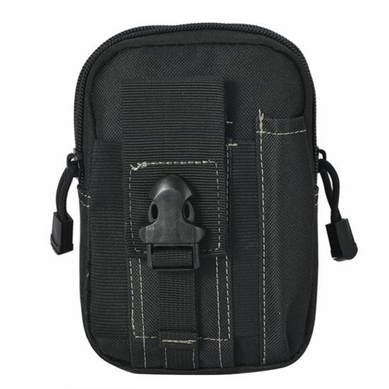 Men Outdoor Sports Tactical Phone Waist Belt Bag Fanny Pack Pouch Zipper Pockets