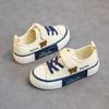 Bear Embroidery Children Canvas Shoes Boy Sneakers Girls Tennis Shoes Laceup Toddler Footwear Casual Kids Sports Shoes