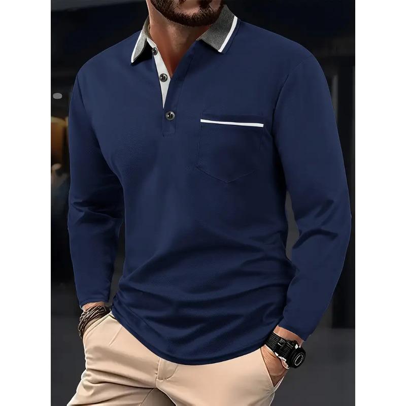

Spring classic zipper quick-drying breathable long-sleeved shirt golf men s polo jersey t-shirt XXXL