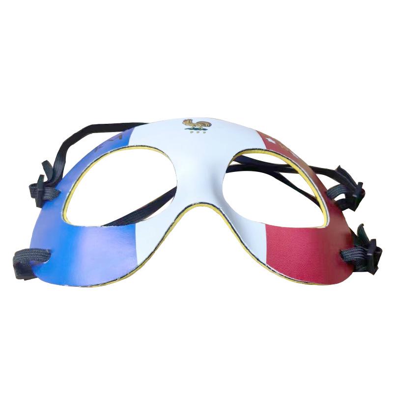 Mbappe Style Sports Anti-Collision Nose & Face Protector Mask for Football & Basketball