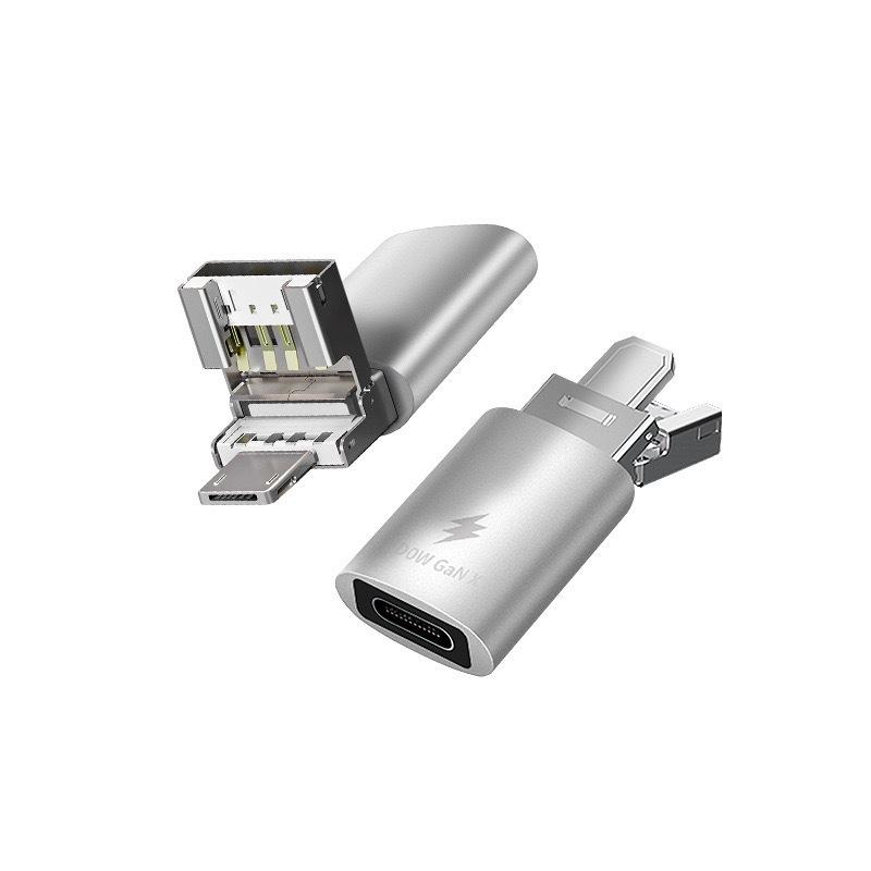 

Multi-Function Adapter Variable Port Usb/Micro/I0S 3-In-1 Otg Adapter With Charging And Data Transfer Functions Transverter 3.4CM