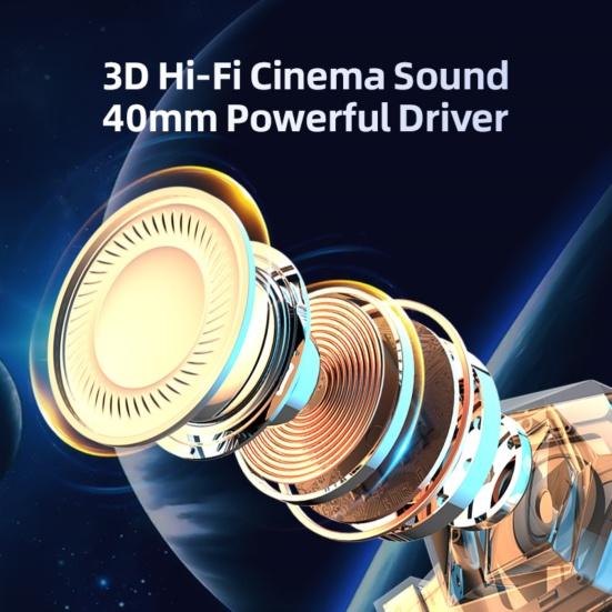 Soyto SY-G15 Wired Headphone High Fidelity Noise Reduction with Cool Breathing Light 3.5mm USB Stereo Gaming Headset for Computer