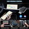 2 in 1 Wireless CarPlay Android Auto Adapter Smart Box Convert Wired to Wireless Plug & Play Bluetooth 5.2 Connection Universal