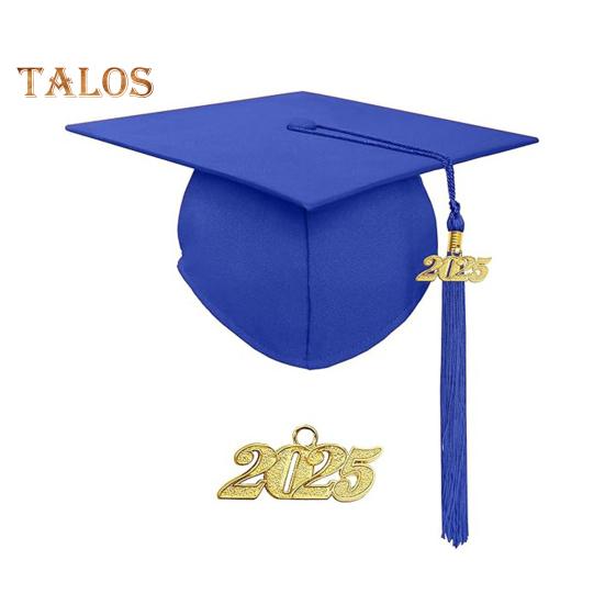 Pompons Pour Toque De Remise De Diplôme 2025 - Longueur Totale 40 Cm (pompon 23 Cm) - Plusieurs Couleurs - Pour Université, Lycée, Collège - 4