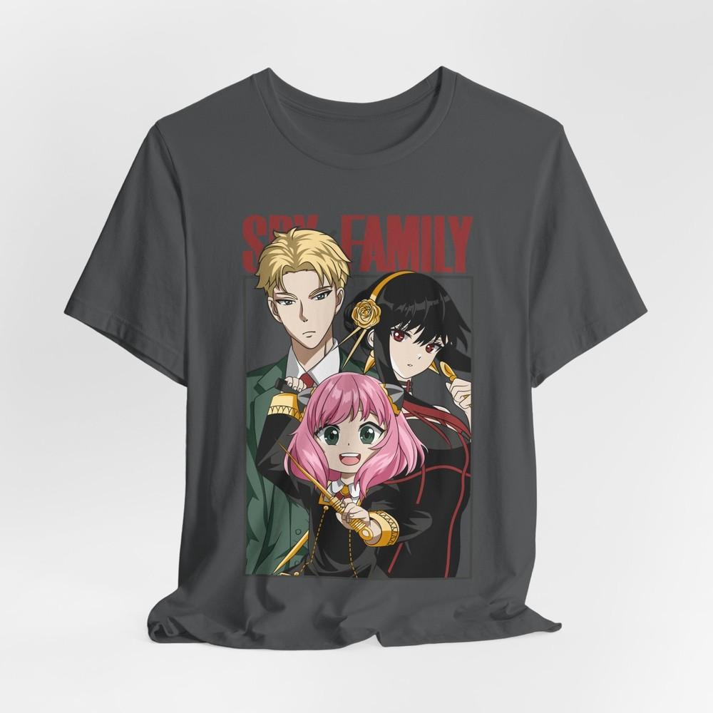Spy X Family Anime Graphic Tee - Unisex Jersey Short Sleeve T-Shirt, Unisexga Lover