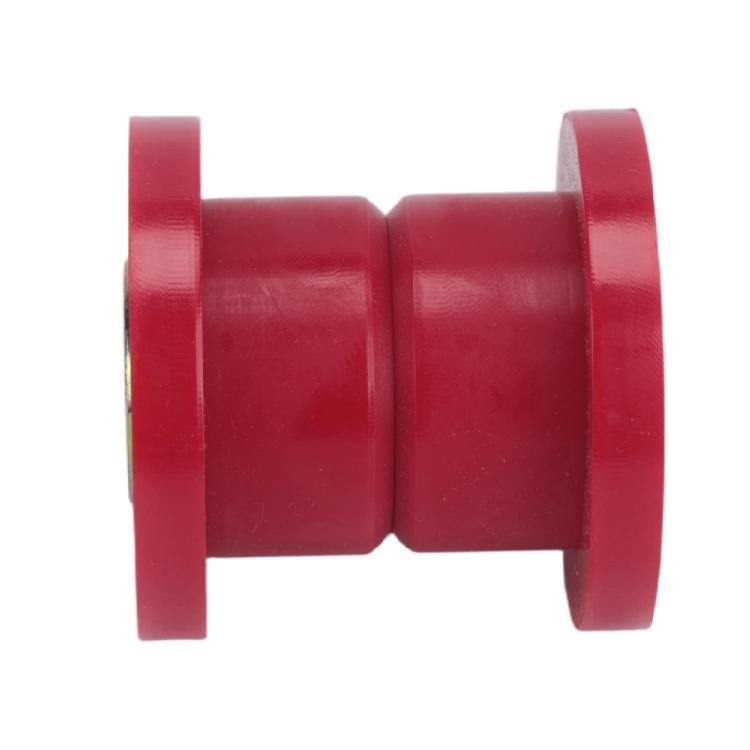 Control Arm Bushing Set for Front Suspension Service, with Flanged Polyurethane Bodies and Metal Center Hardware