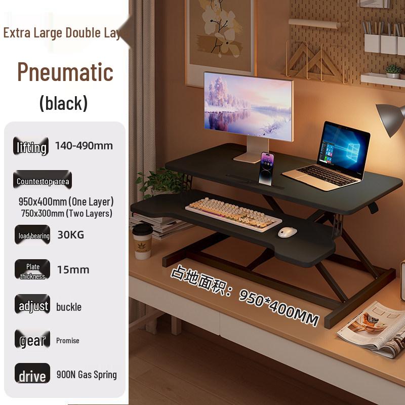 Mesa de Escritório Elevatória para Laptops e Computadores