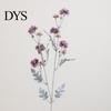 Maintenance Free Floral Decor Artificial Camellia Flowers, Realistic Fake Faux Silk Soft Texture Flowers Bendable Flower Stems for Home Vase