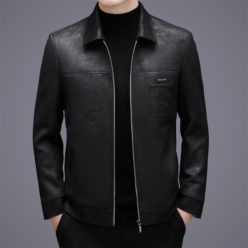 

Men s Winter Fashion Down Jacket - Solid Color, 90% White Duck Down, Warm Casual Business Coat 175 (110-130 jin) чорний