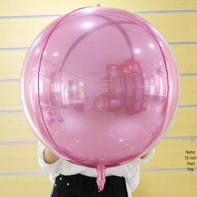 32-Zoll 4D Stereo Aluminiumfolienballon für Partys & Hochzeiten, Perforiert zum Aufhängen