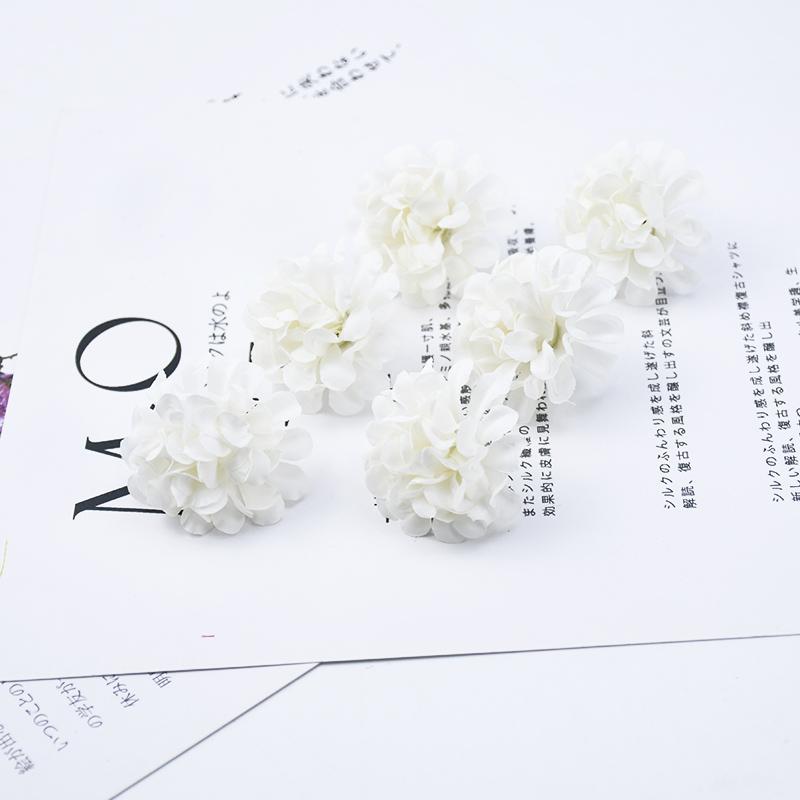 20 Bucăți Cap de Floare de Garoafă Falsă pentru Nuntă Crăciun Scrapbooking Decor Acasă Accesorii Nupțiale Lichidare Flori Artificiale