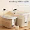Camellia 5kg Upgraded Plastic Rice & Flour Storage Container