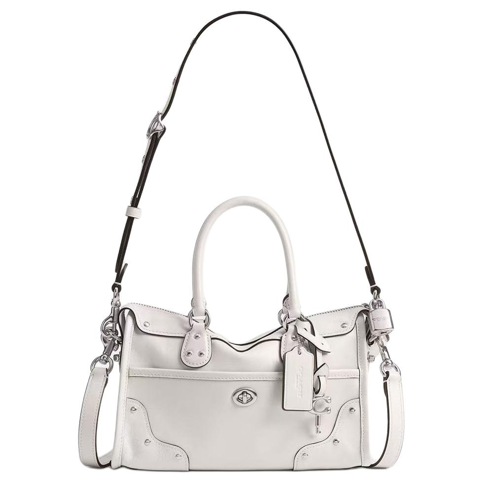Coach Rhyder 24 Studded Silver Lock