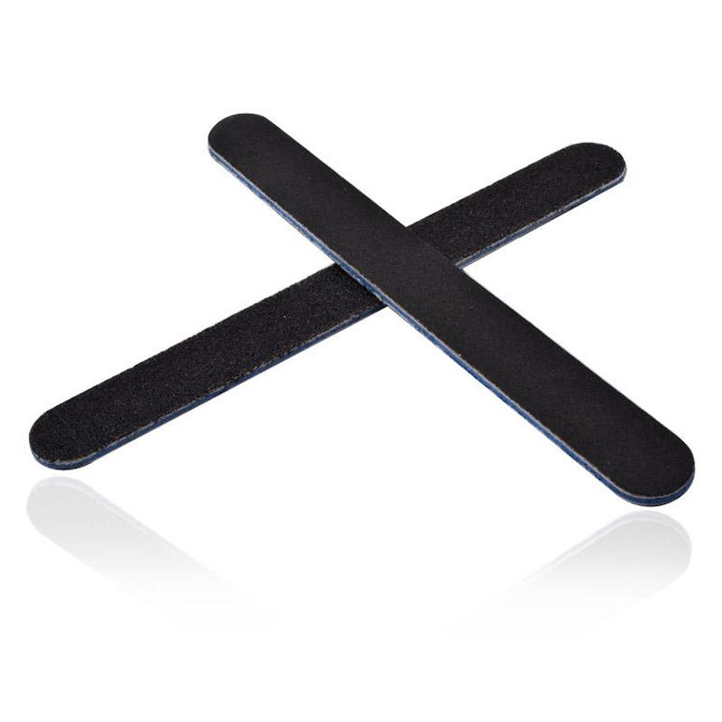 5pcs/lot Washable Nail File Nail Art Sanding Sandpaper Grit Buffing Curved Professional Manicure Files