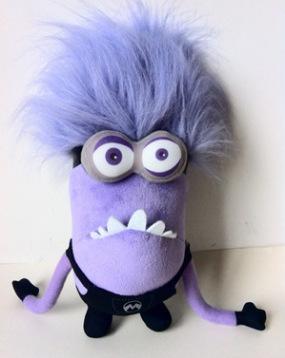 Lovely Cute Despicable Me Movie Peripheral Little Yellow Man Plush Doll Anime Purple Minions Peluche Stuffed Toy Xmas Kid Gift