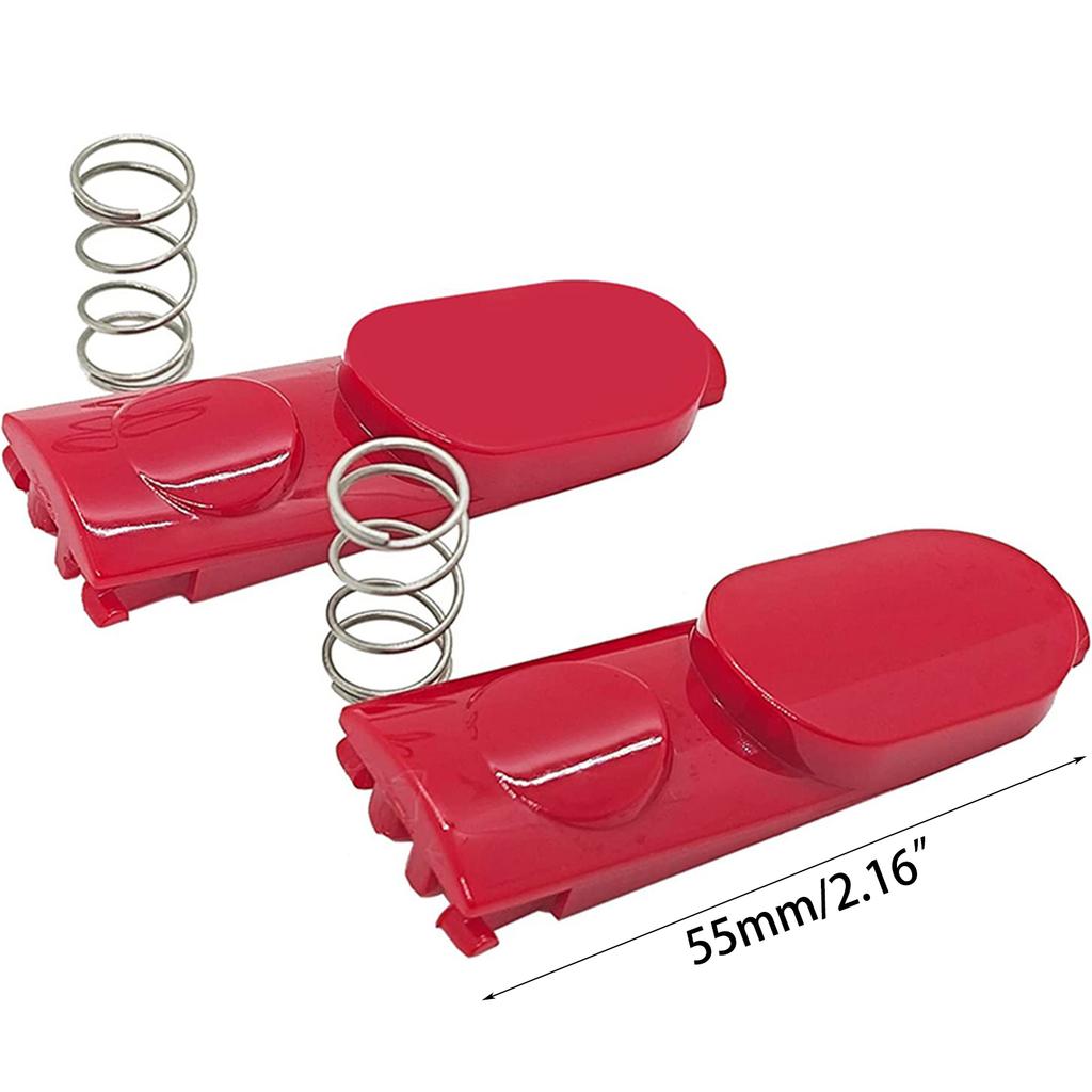 2 Pezzi/set Clip di Aggancio di Ricambio di Alta Qualità Pulsanti Linguetta di Aggancio Testa Pulente per Parti Azionamento Elettrico Serie V