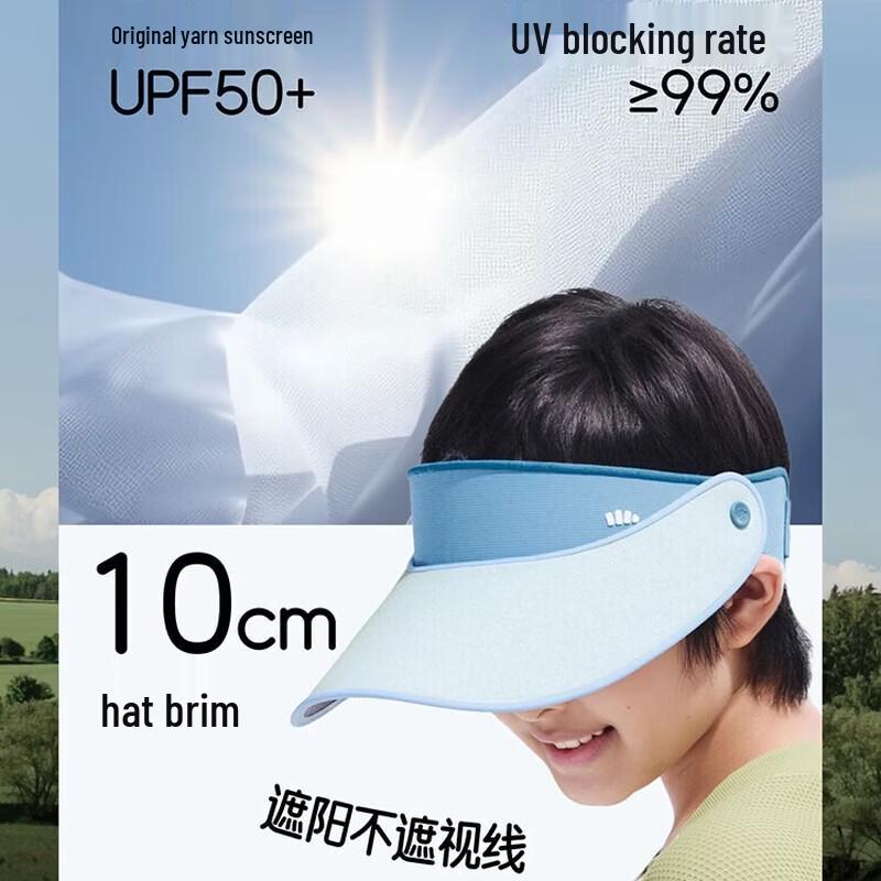beneunder Kids' Detachable Sweatband Sun Visor Hat