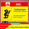 National Standard Limited Space Safety Warning Sign