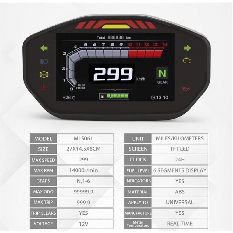 For Motorcycle Odometer-Mls061