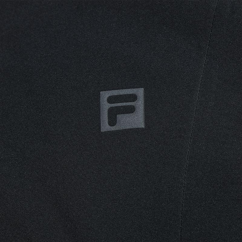 FILA Explorer Fashion Classic Casual Outdoor Warm Two-Piece Hooded Down Jacket Women outerwear Deep-Black A61W547901FBK