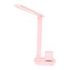 LED Table Lamp 5W Eye Caring Rechargeable 3 Color Temperature Stepless Dimmable USB Light with Pen
