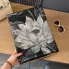 Autumn and Winter Double-sided Imitation Cashmere Antique Lotus Thickened Warm Tencel Cotton Scarf Air-conditioned Room Neck Shawl