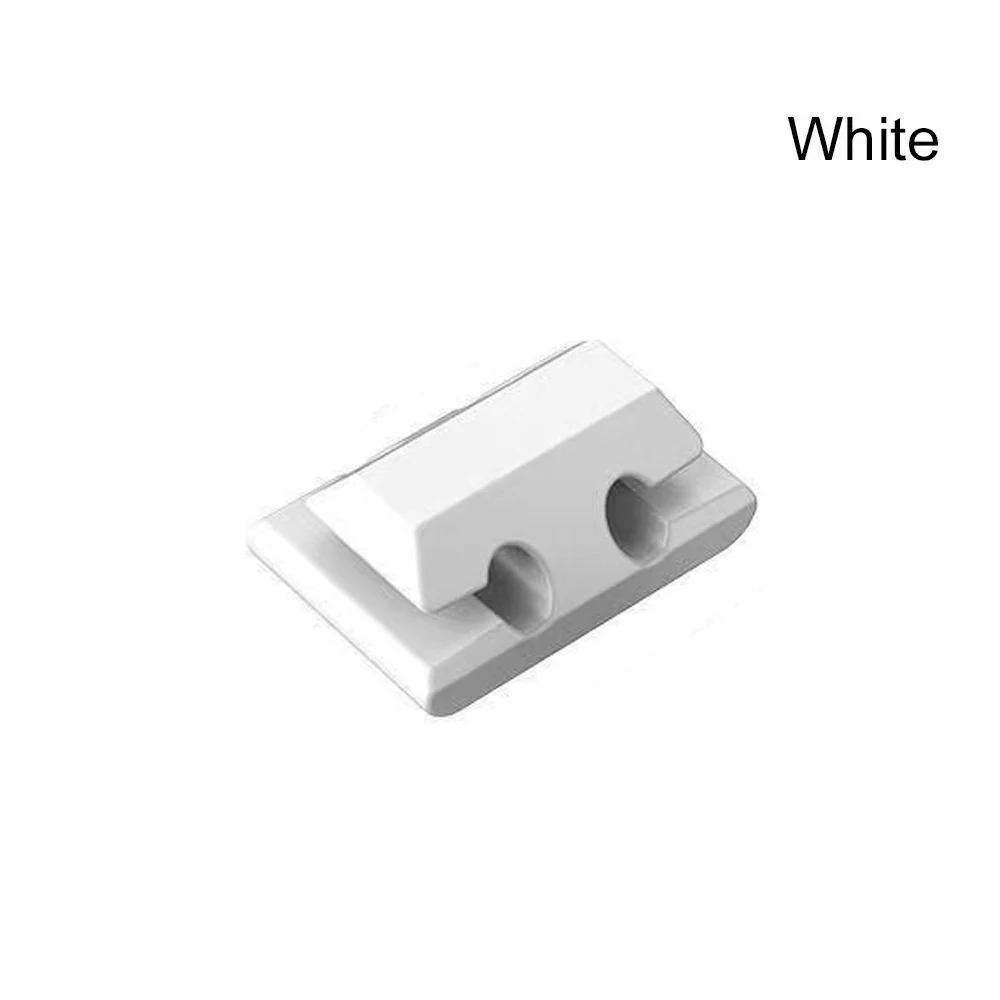 Silicone Cable Organizer USB Data Cable Winder Flexible Cable Management Cord Clips For Mouse Headphone Earphone Car Wire Holder